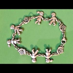 James Avery Holding Hands Bracelet